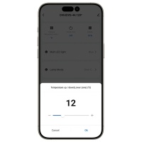 Винный шкаф Dunavox DVN-109.291DB.TO двухзонный в колонну